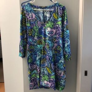 Lilly Christie v-neck t-short dress